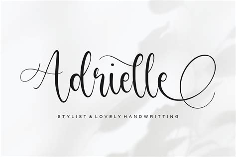 Adrielle Font by Balpirick · Creative Fabrica