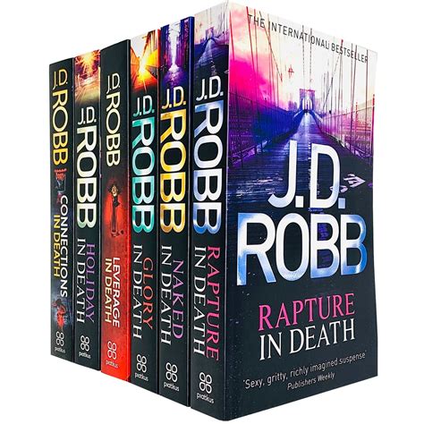 J. D. Robb In Death Series 6 Books Collection Set (Rapture In Death