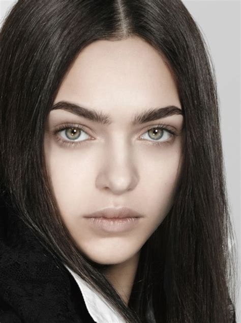 WOMEN MANAGEMENT / ZHENYA KATAVA | Pretty blue eyes, Eyebrows goals ...