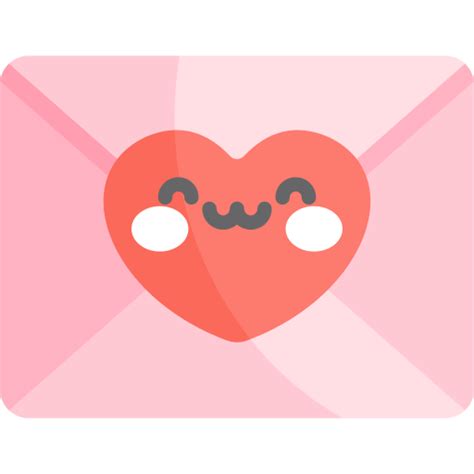 Envelope Kawaii Flat icon