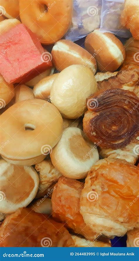 Types of Bread with Various Shapes and Colors Stock Image - Image of ...