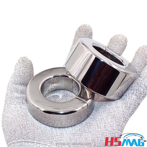 mm  heavy duty magnetic penis ring metal cock ring ball stretcher