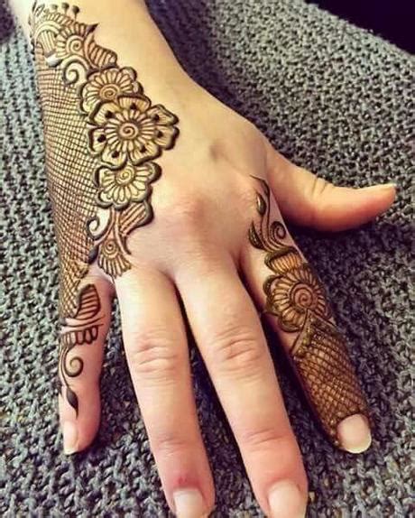 Latest Back Hand Mehndi Design Ideas - Paperblog