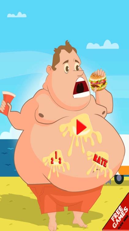 Feed The Fat Guy Free - A Not So Fit Game by Happy Dog Apps LLC