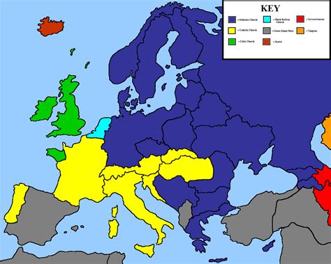 Orthodox Germany - A Very Weird Religious Map of Europe ...