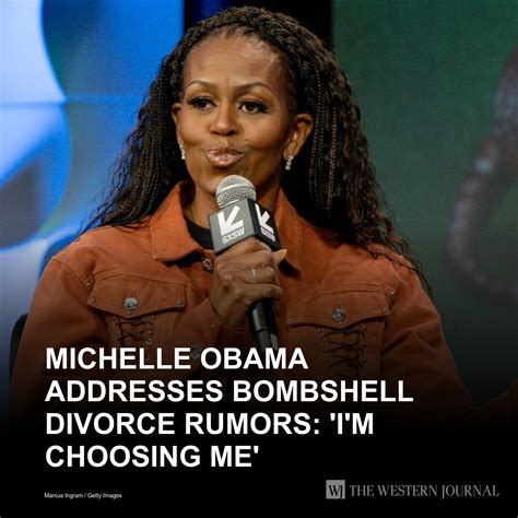 Conservative - Michelle Obama Addresses Bombshell Divorce Rumors: 'I'm
