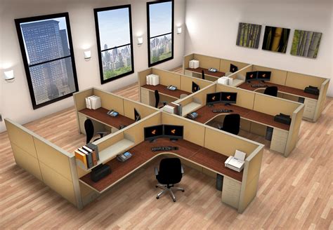 Office System Furniture 8x8 Cubicle Workstations Cubicle Systems ...