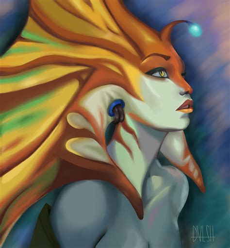 ArtStation - Naga Siren. Dota 2