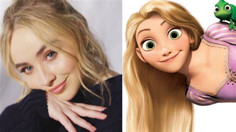 sabrina carpenter  star  rapunzel   action tangled