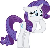 Rarity (drama queen vector) by davidsfire on DeviantArt