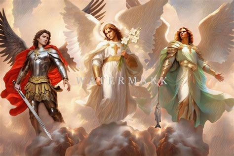 Warriors Archangels Gabriel Michael Raphael