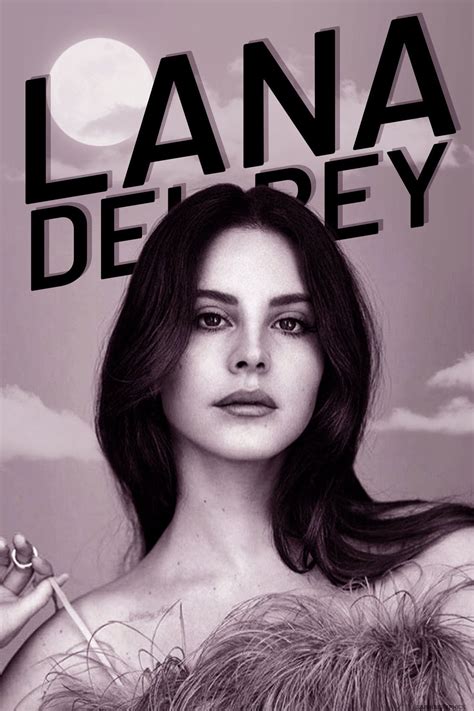 Lana Del Rey ‘Violet Moon’ Poster – Posters Plug