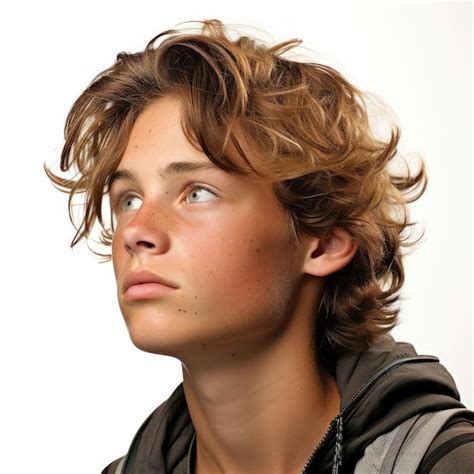 Premium AI Image | Contemplative 15YearOld New Zealand Boy