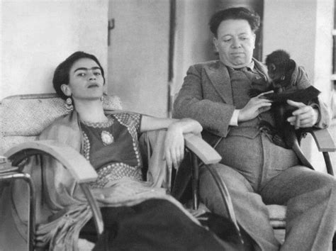 Фрида Кало и Диего Ривера: история любви и семейные фото великих ...