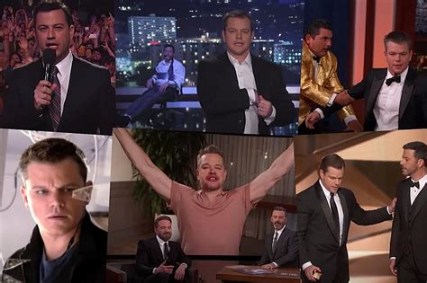 Funniest Moments From Matt Damon and Jimmy Kimmel's 20-Year Feud
