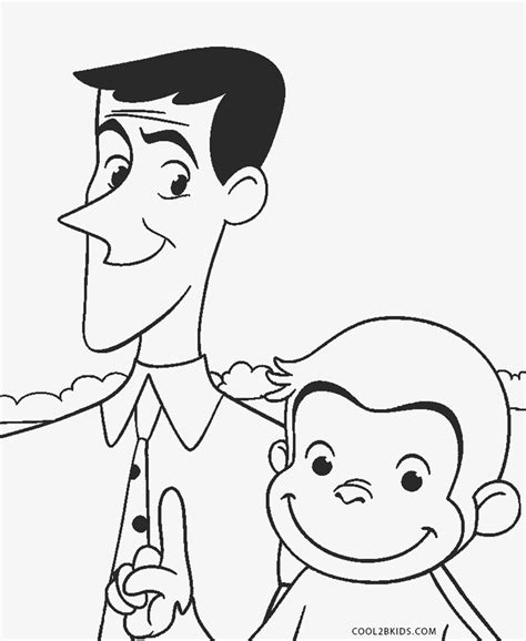 George O Curioso Para Colorir - Desenhos de George o Curioso para colorir - Páginas para impressão grátis