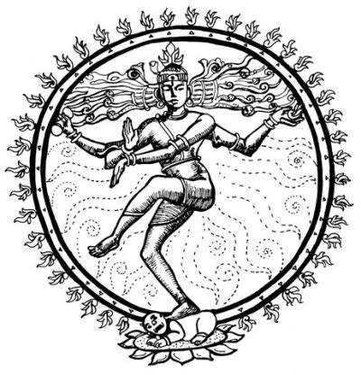 Индийский этнический орнамент