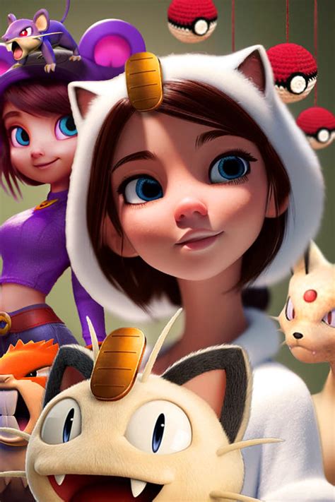 Pokemon Trainer - Cat and Mouse by RafAI33 on DeviantArt