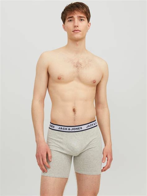 3-pack Boxer | Lichtgrijs | Jack & Jones®