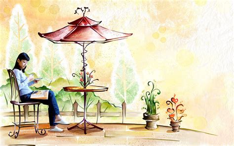 Девушка читает книгу обои на рабочий стол. Картинки девушка читает книгу