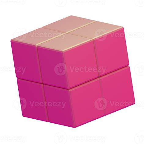 Cube Geometry 3D Illustrations 11909902 PNG