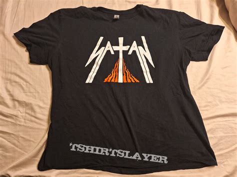 Satan - logo | TShirtSlayer TShirt and BattleJacket Gallery