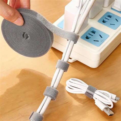 Badu.bg 3/5 метра найлонови USB кабелни връзки, ленти за многократна ...