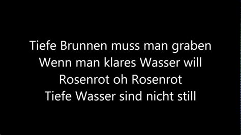 Rammtein Rosenrot lyrics - YouTube