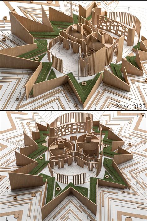 RICK C – 137 | Architecture collage, Pavillion design, Landscape ...