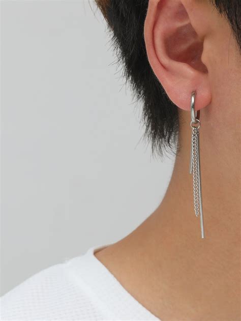 men earrings clip on 4