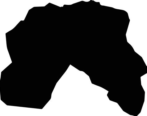 Lobata Sao Tome and Princip silhouette map 66800527 Vector Art at Vecteezy