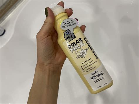 Шампунь Dolce milk Для объема волос «Ванила-Манила» - «Освежающая ...