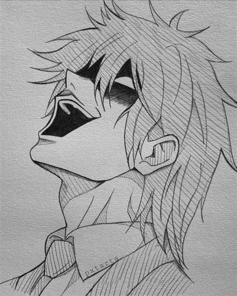 anime drawing sketches manga easy alucard drawing easy anime face