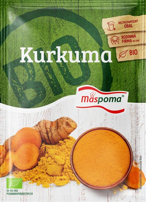 Bio Kurkuma mletá 20g | Mäspoma.sk