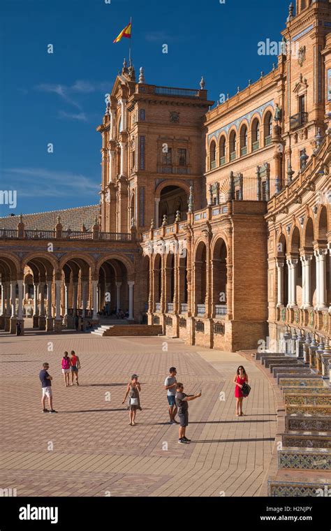 Plaza de Espana Stock Photo - Alamy