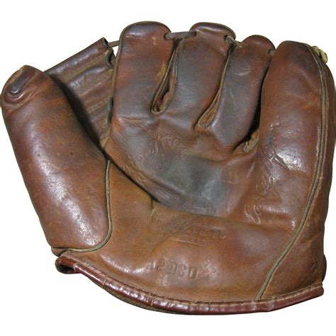 Baseball Glove History at Rickey Park blog