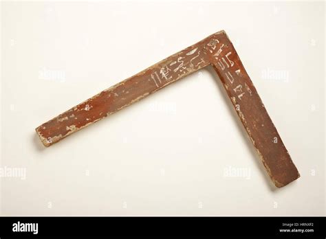 egyptian carpenters square  angle tool stock photo alamy