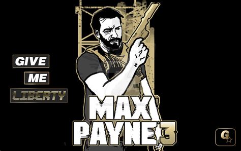 Max Payne 3 Lithograph by GiveMeLibertyy on DeviantArt