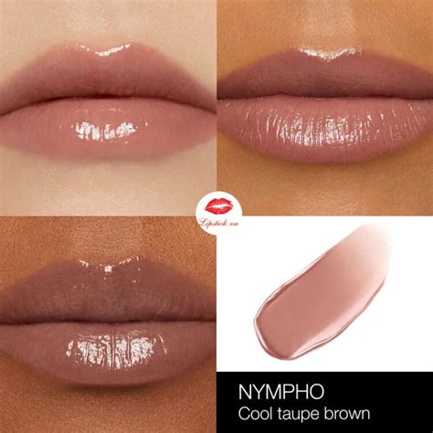 Son Nars Nympho Nâu Lạnh - Afterglow Lip Shine MỚI NHẤT | Lipstick.vn