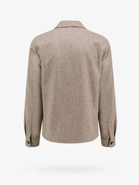 Zegna Blazer Beige Mens Zegna