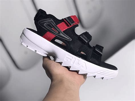 Сандали Fila Black Red ᐉ Купить, Цена, Отзывы