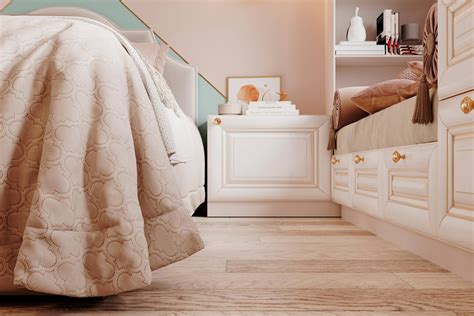 Белая компактная тумбочка рядом с кроватью | Apartment, Throw blanket, Bed