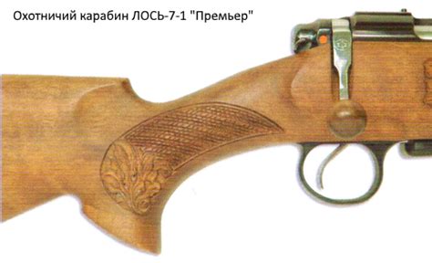 Карабин охотничий ЛОСЬ-7, ЛОСЬ-7-1, ЛОСЬ-7-1 "Премьер". ПО "ИЖМАШ".