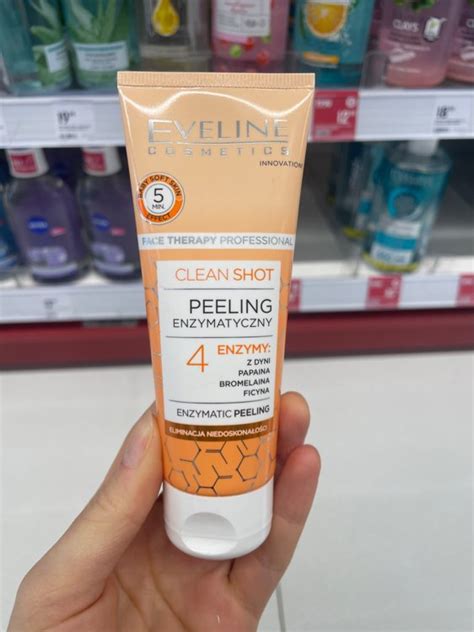 Eveline Cosmetics Clean Shot Peeling Enzymatyczny - INCI Beauty