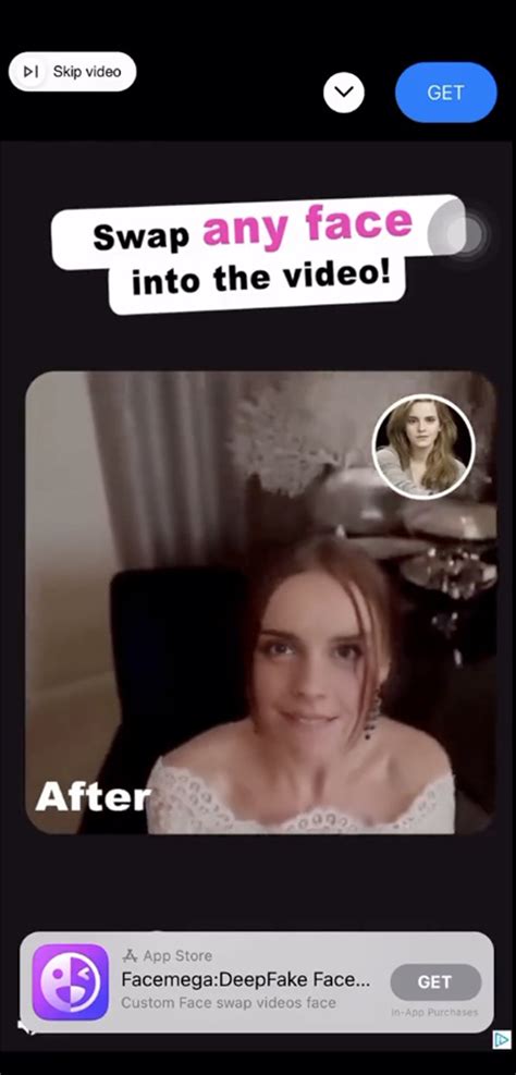 Facebook removes Emma Watson, Scarlett Johansson deepfake sex ads