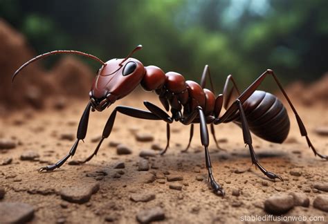 giant ant  ultra hd background stable diffusion