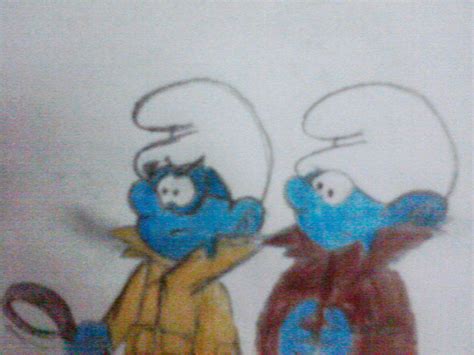 Brainy and Clumsy by maskedsmurf on DeviantArt