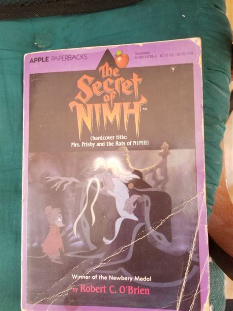 The Secret Of NIMH Book by Mileymouse101 on DeviantArt