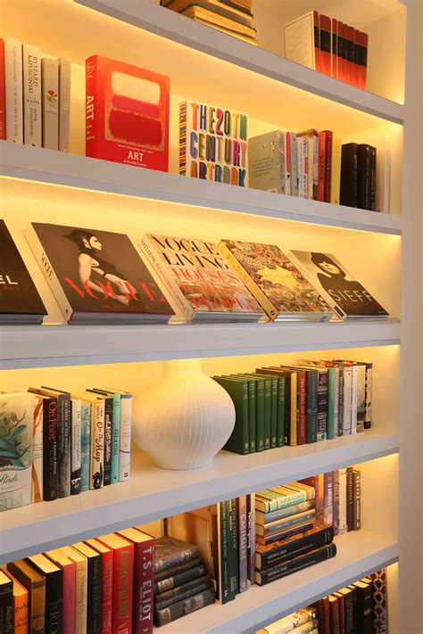 Impressive Bookshelf Lighting Ideas Argos Wall Shelves