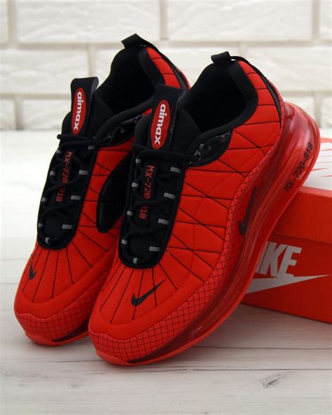 Мужские кроссовки Nike MX-720-818 Red (Найк Аир Макс 720-818 красные ...